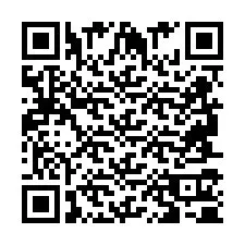 QR-code voor telefoonnummer +2694710509