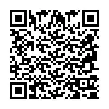 QR Code pour le numéro de téléphone +2694710510