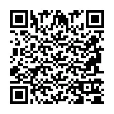 QR-code voor telefoonnummer +2694710545