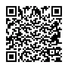 QR kód a telefonszámhoz +2694710547