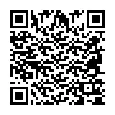 QR-код для номера телефона +2694710563