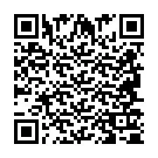 QR-code voor telefoonnummer +2694710576