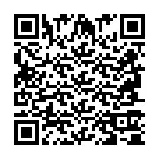 QR-code voor telefoonnummer +2694710588