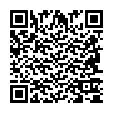 Código QR para número de teléfono +2694710596