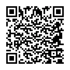 QR-koodi puhelinnumerolle +2694710597