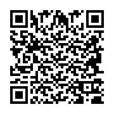 QR Code pour le numéro de téléphone +2694710612