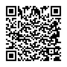 Código QR para número de telefone +2694710624