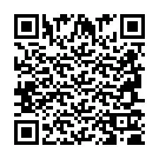 QR код за телефонен номер +2694710630