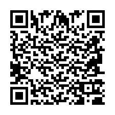 Kode QR untuk nomor Telepon +2694710649