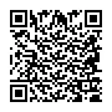 Código QR para número de telefone +2694710656