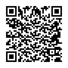 QR kód a telefonszámhoz +2694710697