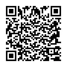 QR kód a telefonszámhoz +2694710701