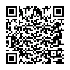 QR-код для номера телефона +2694710705