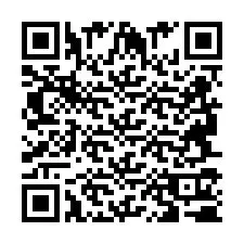 Codice QR per il numero di telefono +2694710712