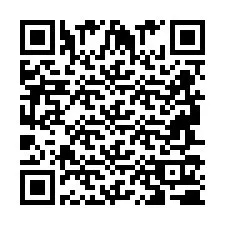 Codice QR per il numero di telefono +2694710725