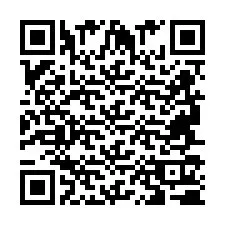 QR-код для номера телефона +2694710727