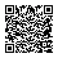 Codice QR per il numero di telefono +2694710747