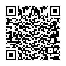 Codice QR per il numero di telefono +2694710760