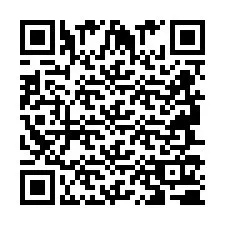 Codice QR per il numero di telefono +2694710764