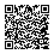 Codice QR per il numero di telefono +2694710777