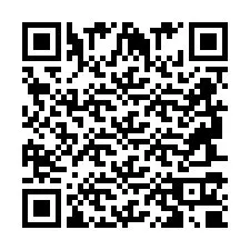 QR-code voor telefoonnummer +2694710801