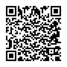 QR-code voor telefoonnummer +2694710809