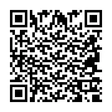 Código QR para número de teléfono +2694710823