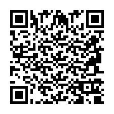 Código QR para número de teléfono +2694710840