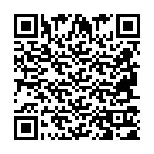 QR Code for Phone number +2694711013