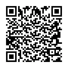 QR код за телефонен номер +2694711020