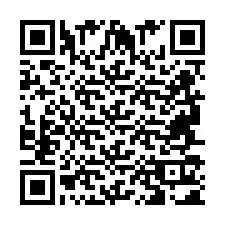 QR-код для номера телефона +2694711027