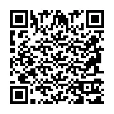 Kod QR dla numeru telefonu +2694711101