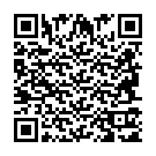 Kod QR dla numeru telefonu +2694711102