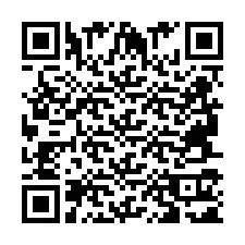 Código QR para número de telefone +2694711103