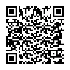 Código QR para número de teléfono +2694711108