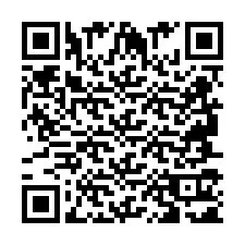 QR Code pour le numéro de téléphone +2694711118