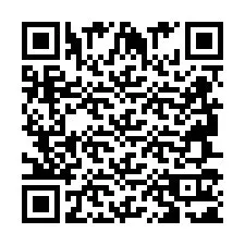 QR код за телефонен номер +2694711120