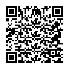 QR-code voor telefoonnummer +2694711123