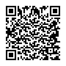 Kod QR dla numeru telefonu +2694711176