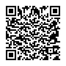 Código QR para número de teléfono +2694711483