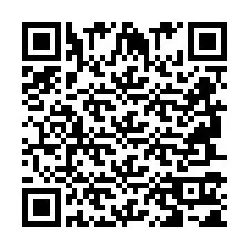 QR Code pour le numéro de téléphone +2694711504