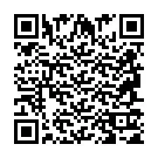 Kod QR dla numeru telefonu +2694711521