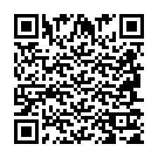 QR-code voor telefoonnummer +2694711524