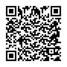 Codice QR per il numero di telefono +2694711529