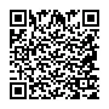 Codice QR per il numero di telefono +2694711579
