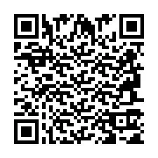 Código QR para número de telefone +2694711580