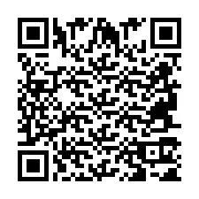 QR-код для номера телефона +2694711583