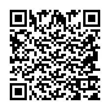 QR Code pour le numéro de téléphone +2694711599