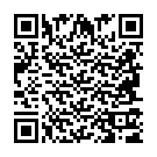 Código QR para número de teléfono +2694711606