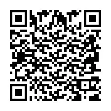 Codice QR per il numero di telefono +2694711608